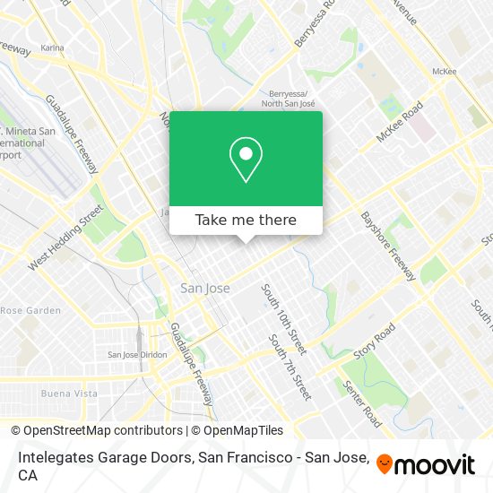 Intelegates Garage Doors map