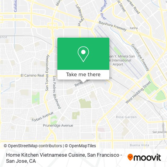 Mapa de Home Kitchen Vietnamese Cuisine