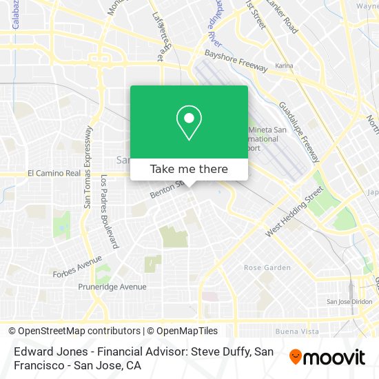 Mapa de Edward Jones - Financial Advisor: Steve Duffy