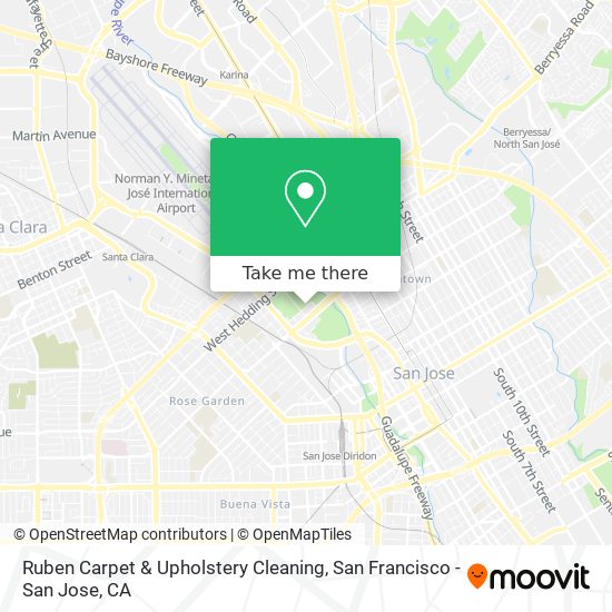 Ruben Carpet & Upholstery Cleaning map