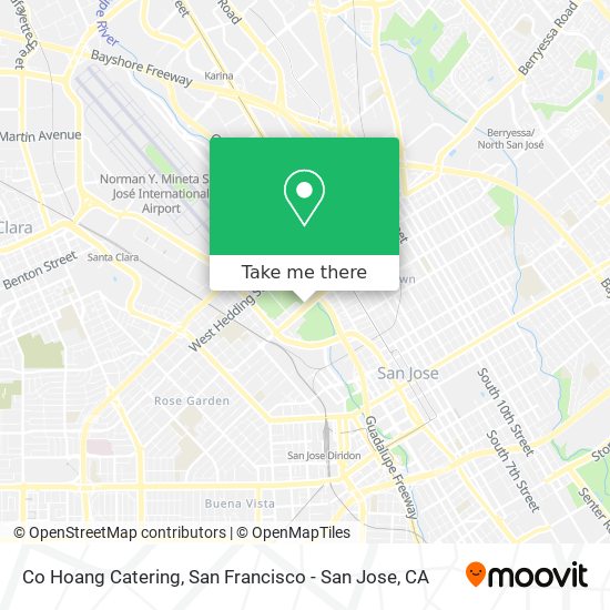 Co Hoang Catering map