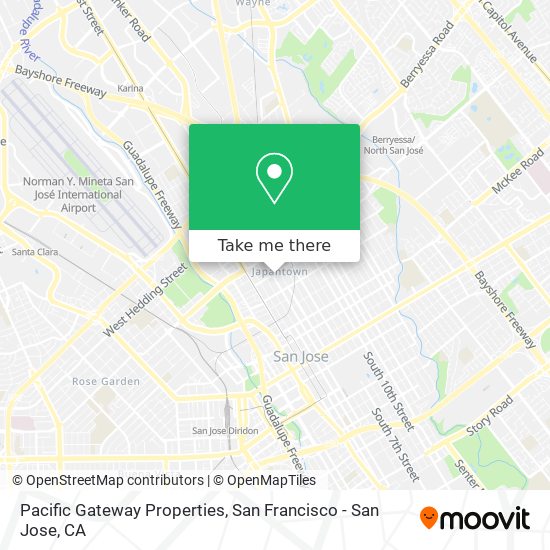 Mapa de Pacific Gateway Properties