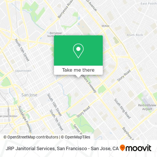 JRP Janitorial Services map