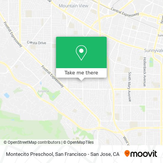 Mapa de Montecito Preschool