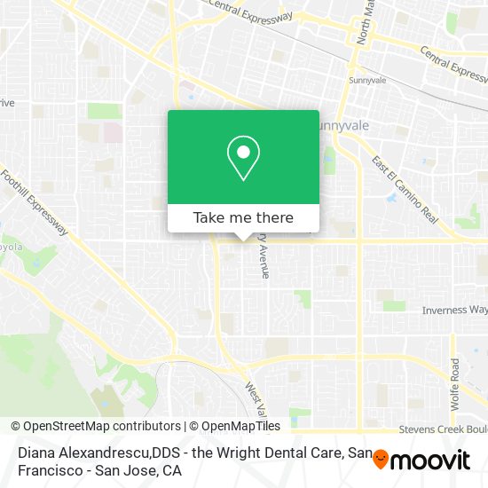 Diana Alexandrescu,DDS - the Wright Dental Care map