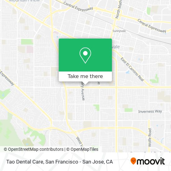 Tao Dental Care map