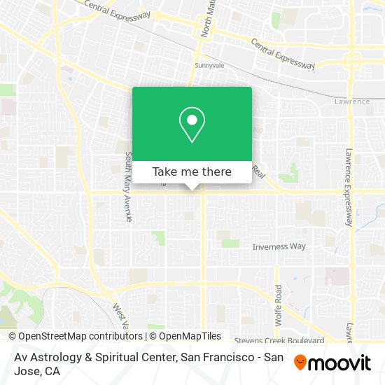 Av Astrology & Spiritual Center map