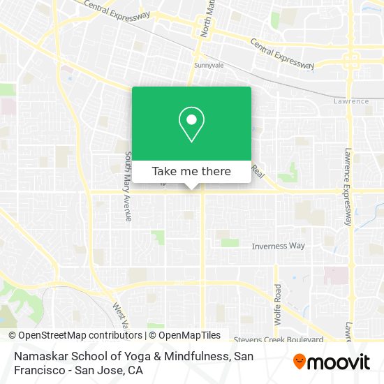 Namaskar School of Yoga & Mindfulness map