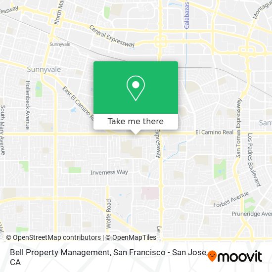 Mapa de Bell Property Management