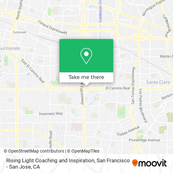 Rising Light Coaching and Inspiration map