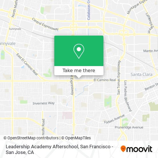 Leadership Academy Afterschool map