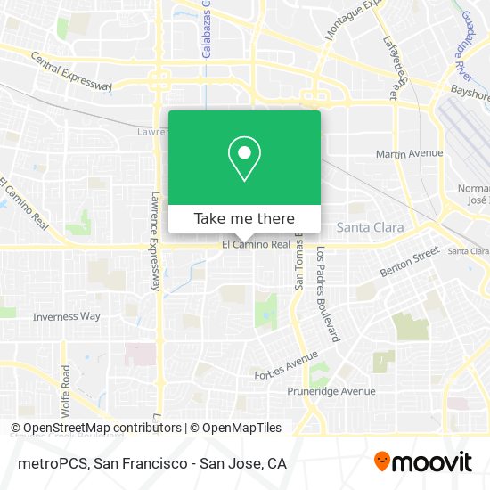 metroPCS map