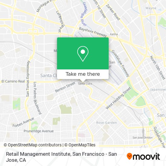 Retail Management Institute map