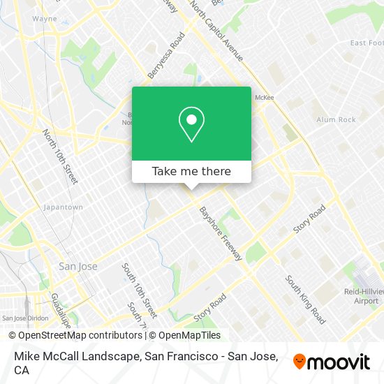 Mike McCall Landscape map