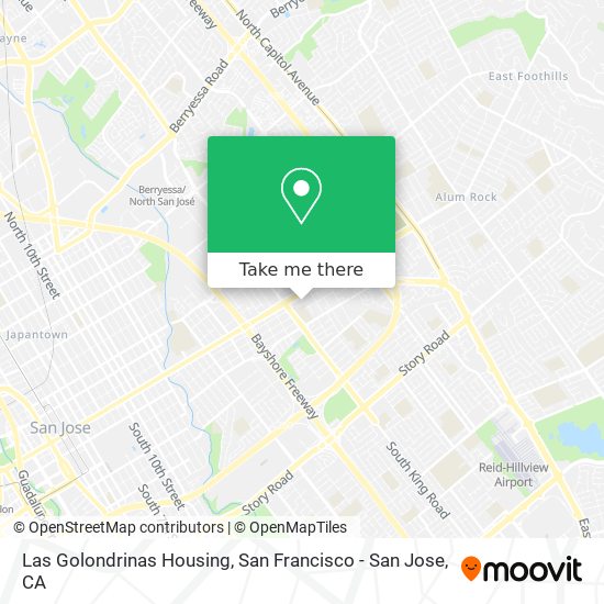 Las Golondrinas Housing map