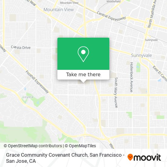 Grace Community Covenant Church map