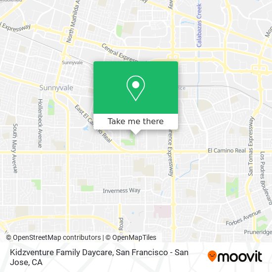 Mapa de Kidzventure Family Daycare