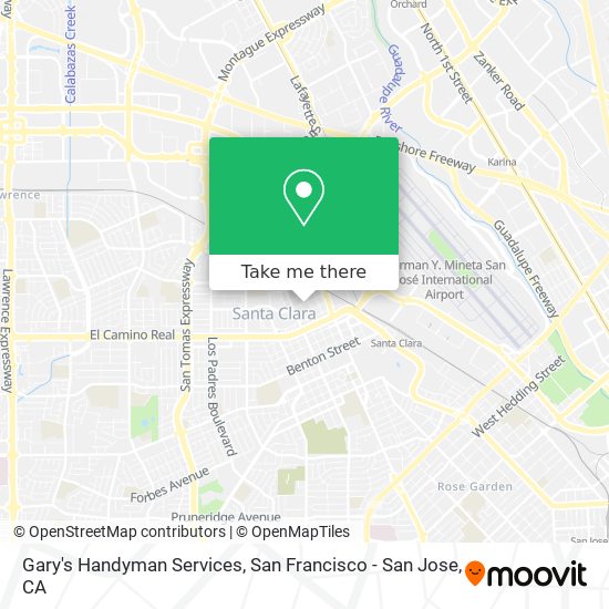 Gary's Handyman Services map