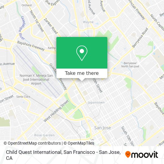 Mapa de Child Quest International