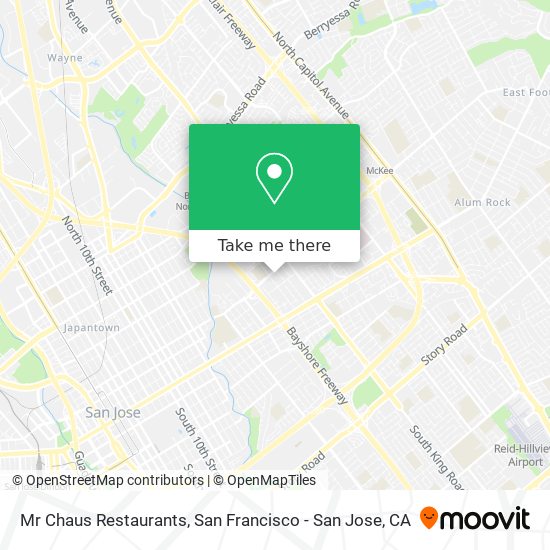 Mapa de Mr Chaus Restaurants