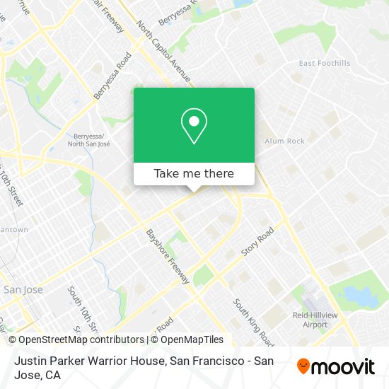 Mapa de Justin Parker Warrior House