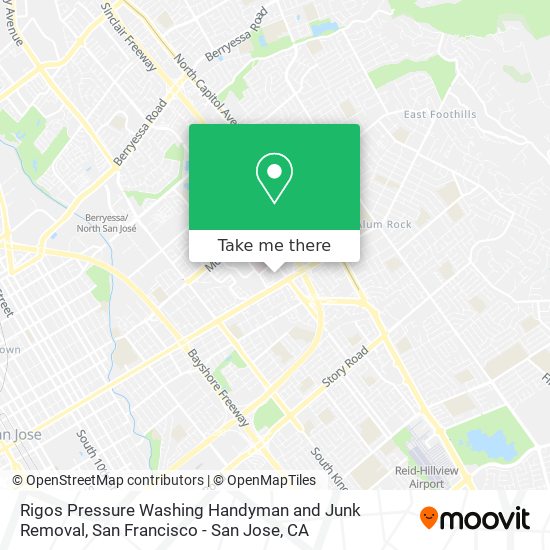 Mapa de Rigos Pressure Washing Handyman and Junk Removal