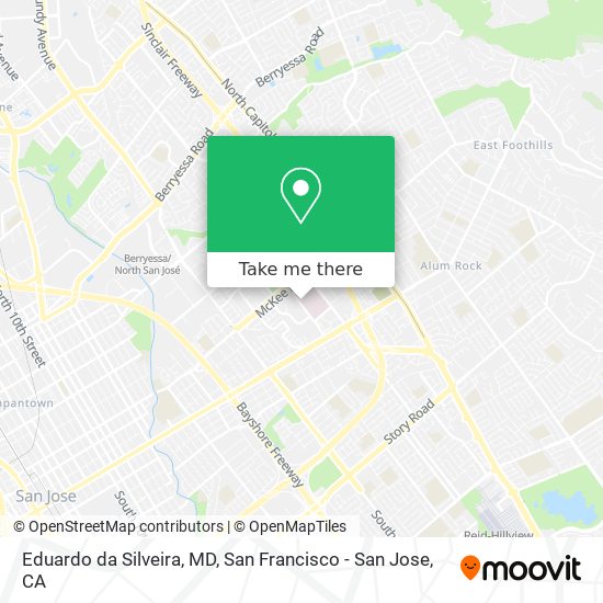 Mapa de Eduardo da Silveira, MD