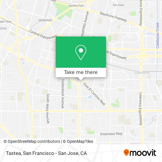 Tastea map