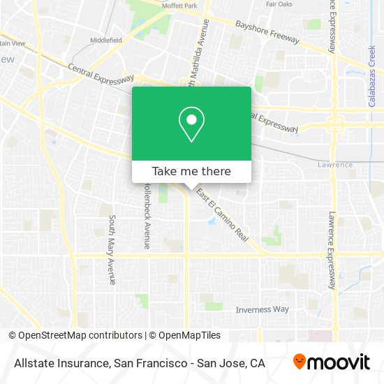 Allstate Insurance map