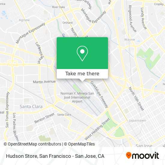 Hudson Store map