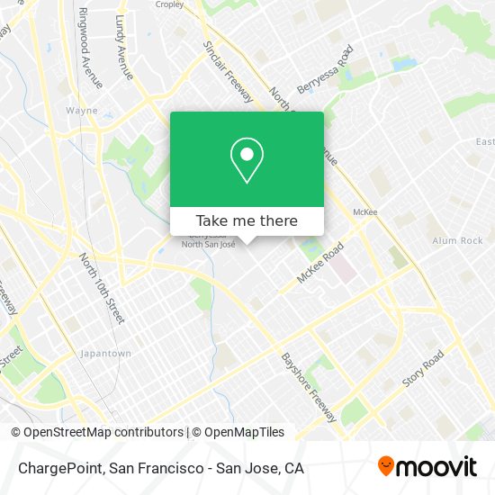 ChargePoint map