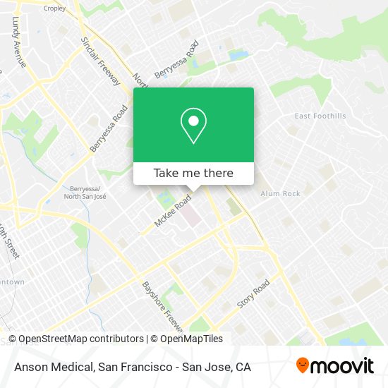 Anson Medical map