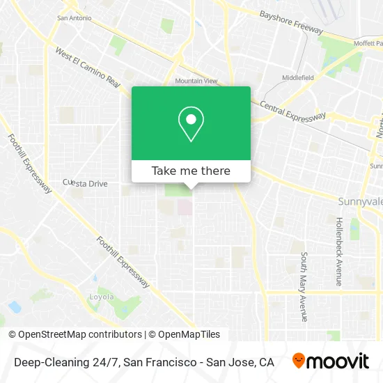 Deep-Cleaning 24/7 map