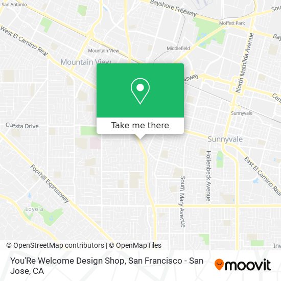 Mapa de You'Re Welcome Design Shop