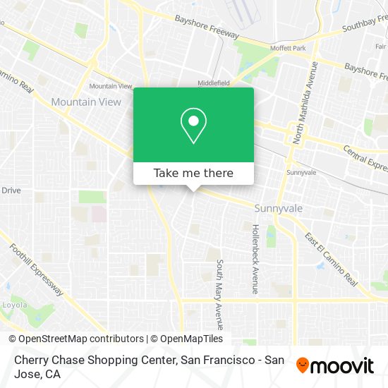 Cherry Chase Shopping Center map