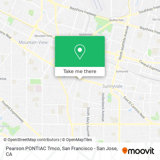 Mapa de Pearson PONTIAC Tmco