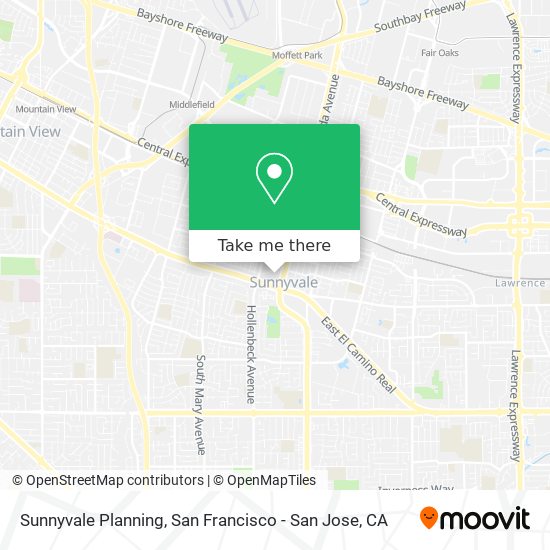 Sunnyvale Planning map