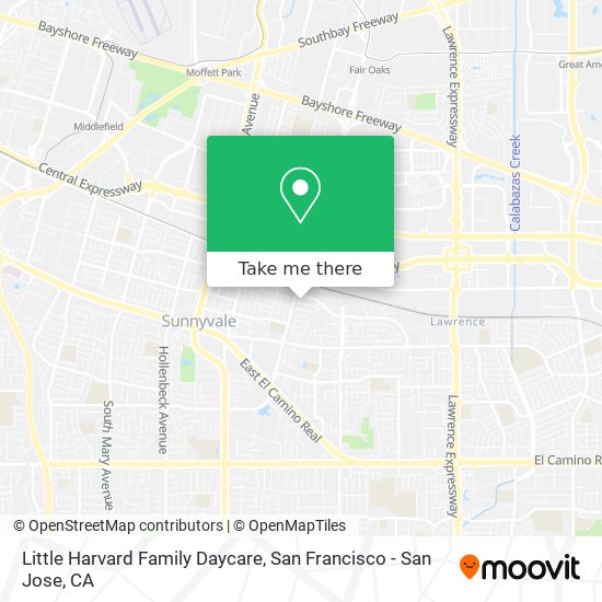 Mapa de Little Harvard Family Daycare