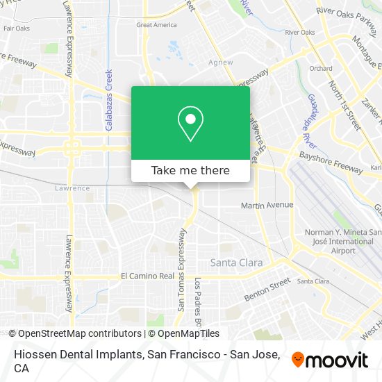 Mapa de Hiossen Dental Implants