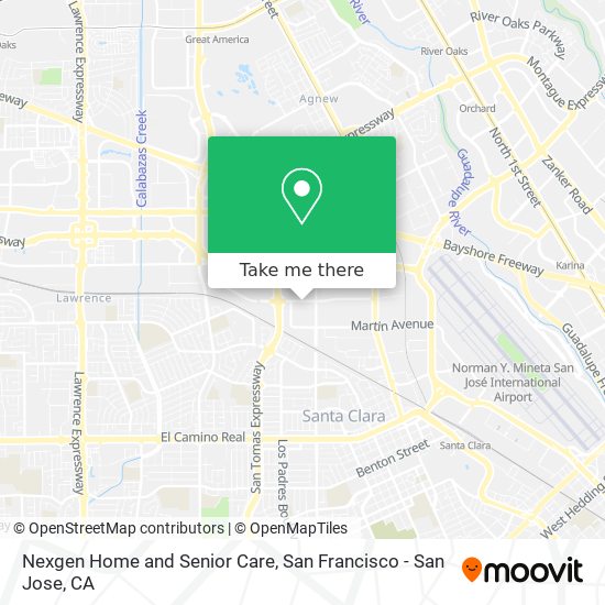 Mapa de Nexgen Home and Senior Care