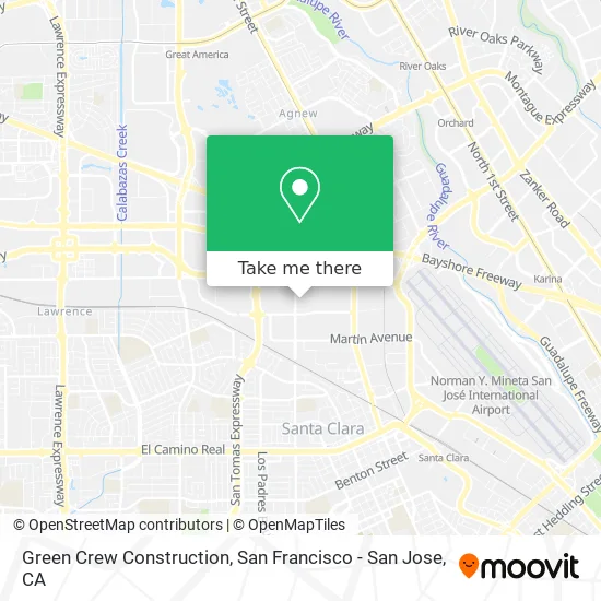 Green Crew Construction map