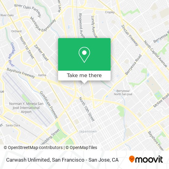 Carwash Unlimited map