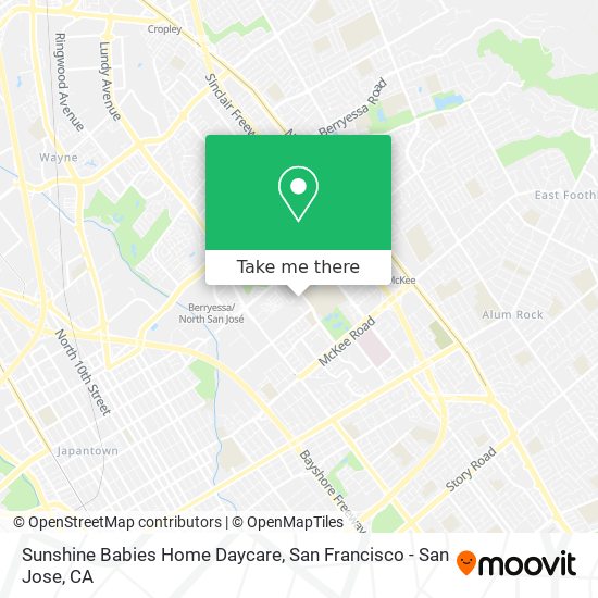 Sunshine Babies Home Daycare map