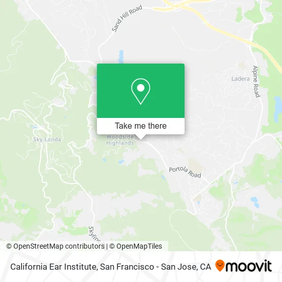 California Ear Institute map