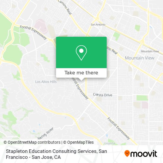 Stapleton Education Consulting Services map