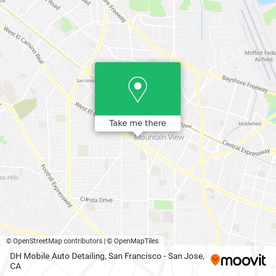 Mapa de DH Mobile Auto Detailing