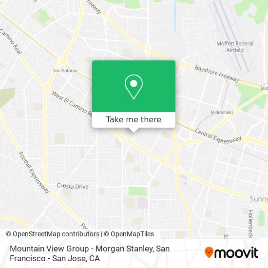 Mapa de Mountain View Group - Morgan Stanley