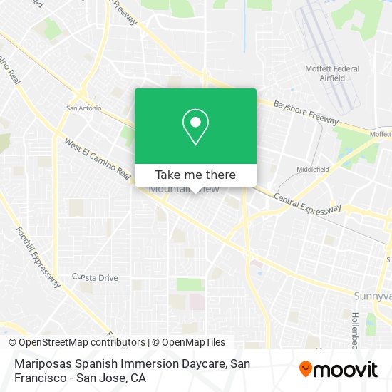 Mariposas Spanish Immersion Daycare map