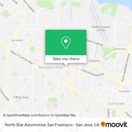 North Star Automotive map