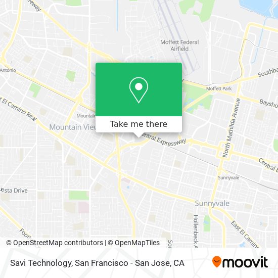 Mapa de Savi Technology